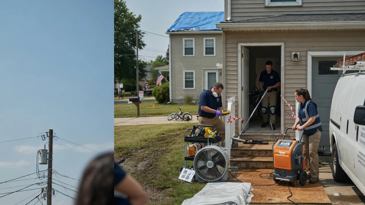 Water Damage Repair in Rolesville, NC near me